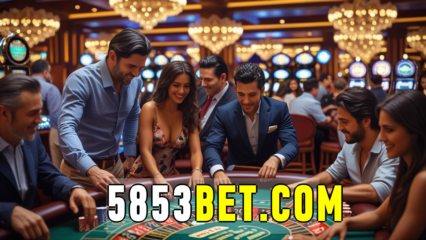 5853bet: Caça-níqueis e Bônus Imperdíveis no Cassino ao Vivo!